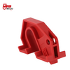 Red ABS Material Molded Circuit Breaker Lockout Device MD19-1