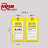 Safety Lockout Tags MT08