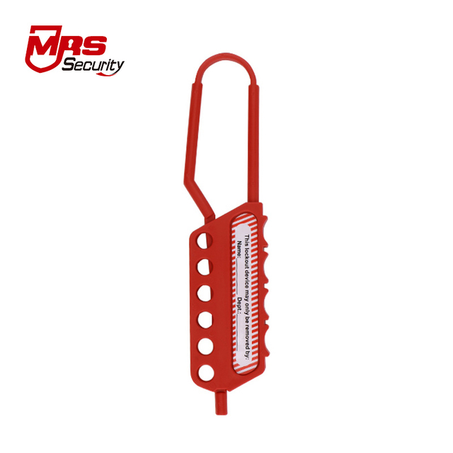 Lockout Hasp MDK02N Red Plastic Lockout Tagout LOTO Safe Lock Manufacturer