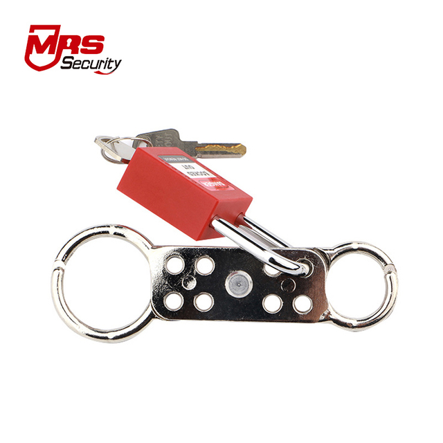 MDK03L Lockout Hasps Double Headed Aluminium Lock Lockout Tagout Loto Manufacturer