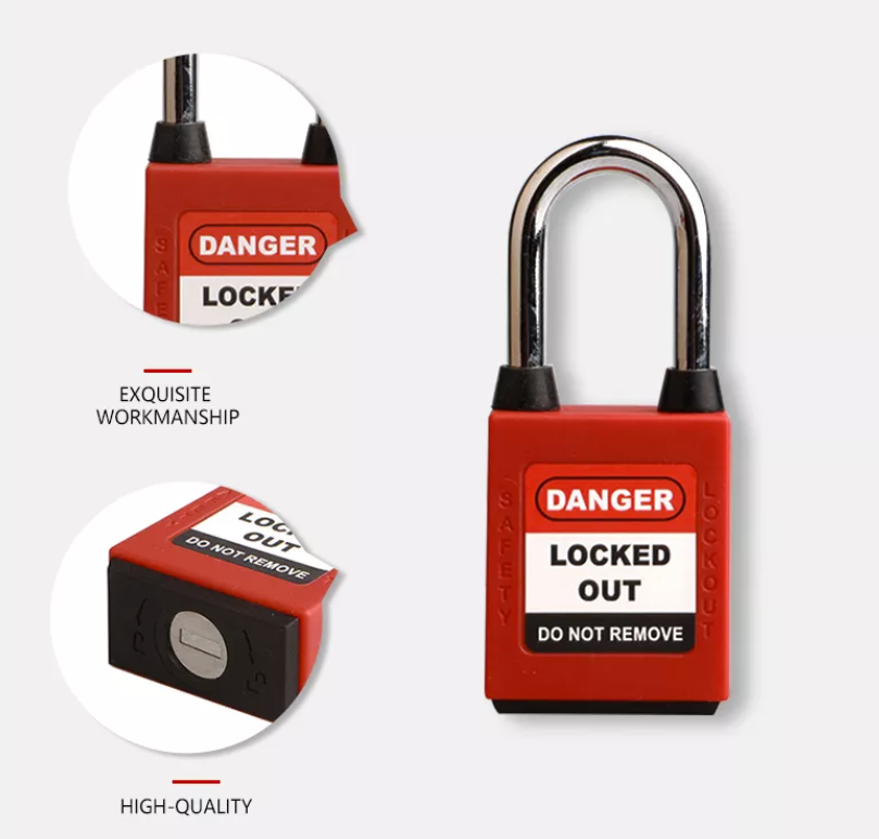 Close-up of a secure lock, symbolizing safety and protection
